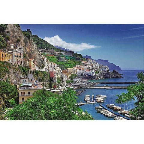 Amalfi Coast Seaport City - jigsawdepot