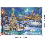 Christmas Thanksgiving Holiday Jigsaw Puzzle 1000 Pieces - jigsawdepot