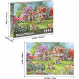 Church Park  Wooden Jigsaw Puzzle 1000 Pieces - jigsawdepot