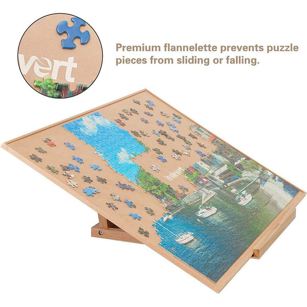 Adjustable Wooden Puzzle Board with Easel for 1000 Pieces Puzzle –  jigsawdepot