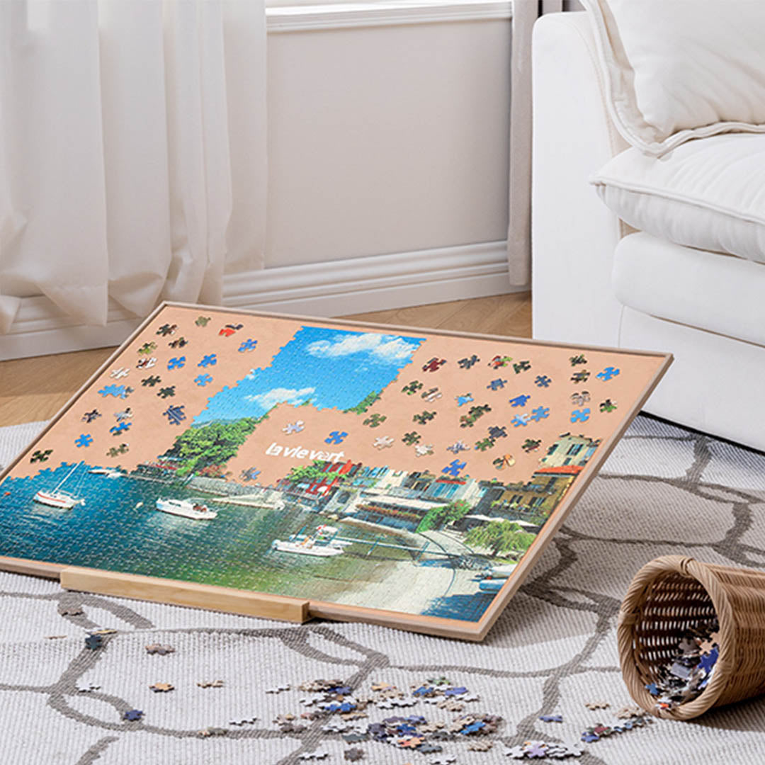 How to Make a Portable Jigsaw Puzzle Board?