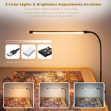 Tektalk Jigsaw Puzzle Table with LED Light, Angle & Height Adjustable Puzzle Board for Up to 1500 Pieces