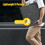 Jigsaw Puzzle Table with Adjustable Stand/Bracket, Lightweight Felt Puzzle Board with Cover & 4 Sorting Drawers 1000 Pieces