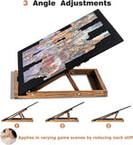 Best Folding Puzzle Table with 3 Angle Adjustable Bracket for Up to 1000 Pieces