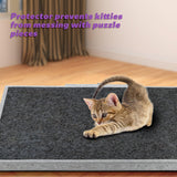 Angle Tilted Puzzle Board with Cover & 4 Drawers 1000 Pieces -  Light Gray