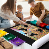 Jigsaw Puzzle Roll-up Mat in Delicate Gift Box Storing for 2000 Puzzle Pieces