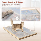 Tilting Jigsaw Puzzle Board with 4 Drawers for 1000 Pieces Puzzle