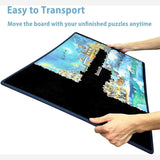 Jigsaw Puzzle Board Portable Puzzle Storage Puzzle Saver Up to 1000 Pieces