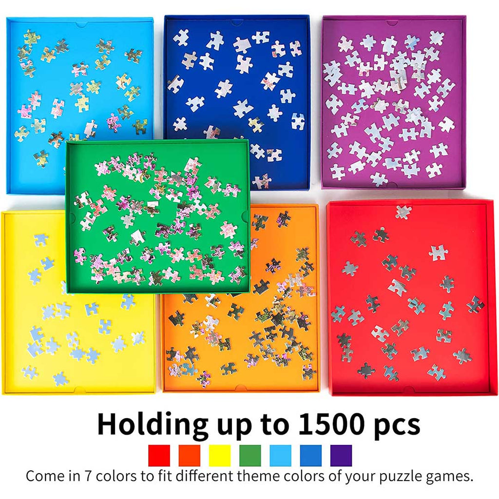 Puzzle Sorting Trays Stackable Puzzle Trays for Puzzles up to 1500