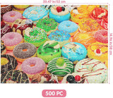 Donuts Puzzle for Adults and Kids - jigsawdepot