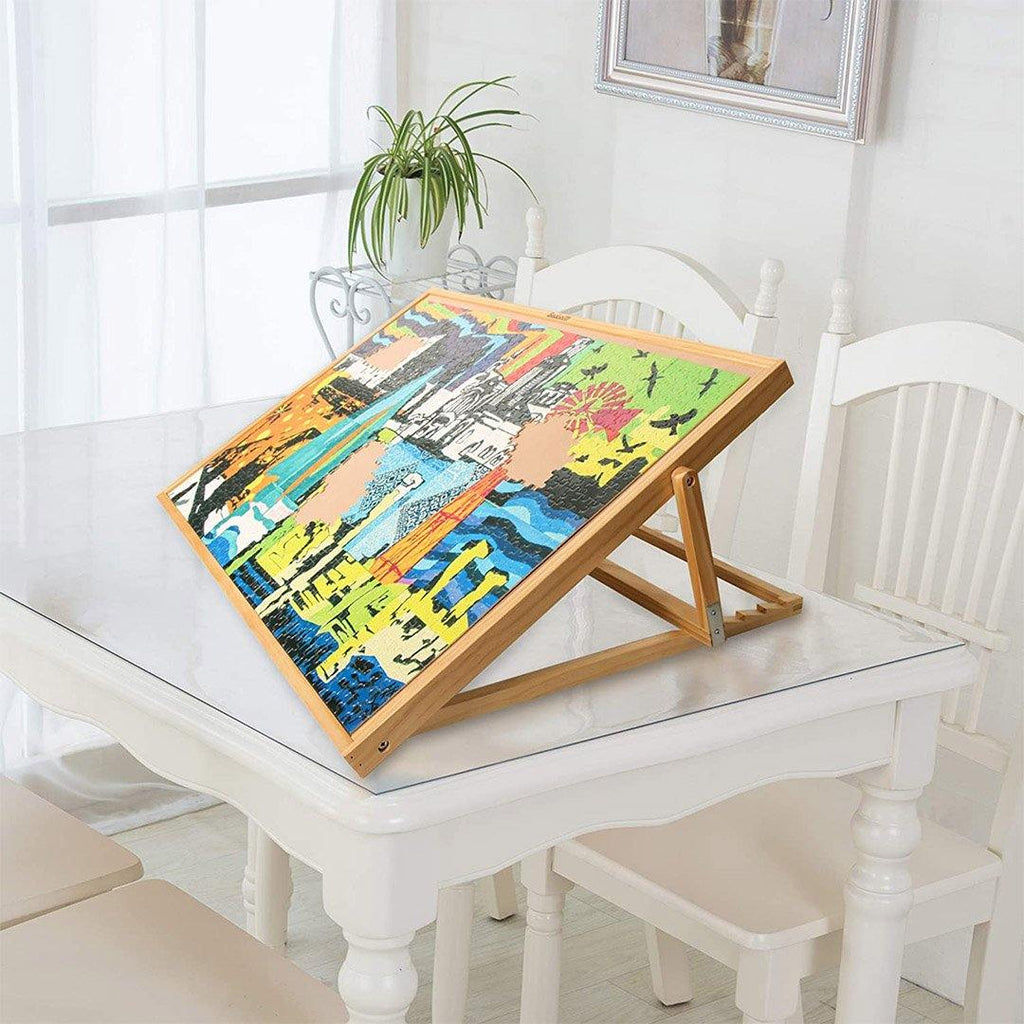 Becko US becko us jigsaw puzzle board adjustable wooden puzzle