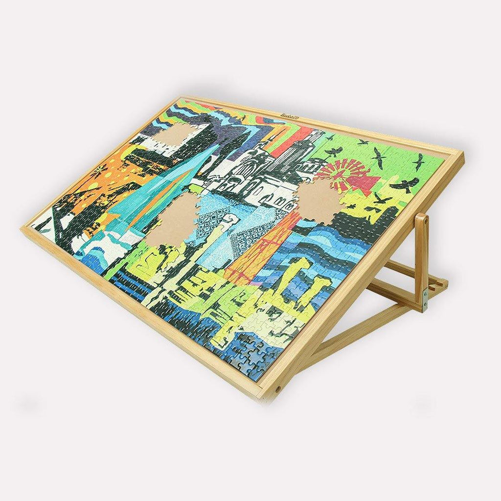 Jigsaw Puzzle Expert Table Top Easel Adjustable Plateau Felt Top - China Jigsaw  Puzzle and Expert Table price