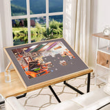Adjustable Wooden Puzzle Board Up to 1500 Pieces