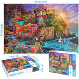 Cinque Terre 1000 Piece Jigsaw Puzzle - jigsawdepot