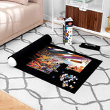 Jigsaw Puzzle Roll Up Mat Puzzle Storage for Up to 1500 Pieces