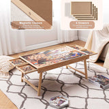 Jigsaw Puzzle Table with 4 Drawers for Puzzles Up to 1000 Pieces
