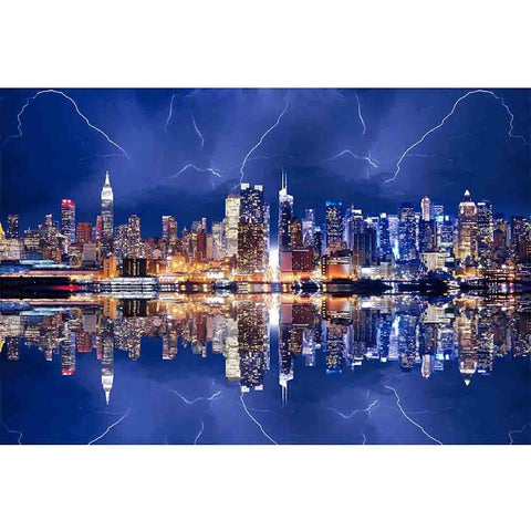 Manhattan at Night Jigsaw Puzzle 1000 Pieces - jigsawdepot