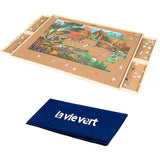 Puzzle Board With Drawers And Cover 1500 Pieces