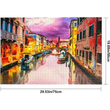 Idyllic Venice 1000 Pieces Jigsaw Puzzle - jigsawdepot