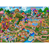 Theme Park 500 Piece Puzzles for Kids and Adults - jigsawdepot