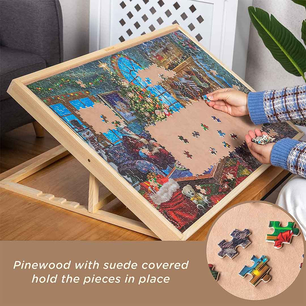 Adjustable Jigsaw Puzzle Board With Cover For Puzzles Up To 1000 Pieces adjustable-jigsaw-puzzle-board-with-cover-for-puzzles-up-to-1000-pieces